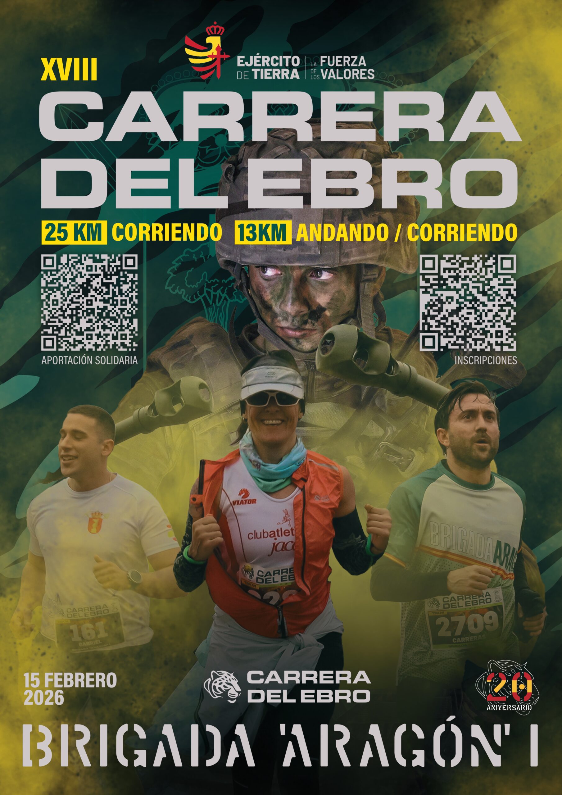 Arrancan las inscripciones de la XVIII Carrera del Ebro